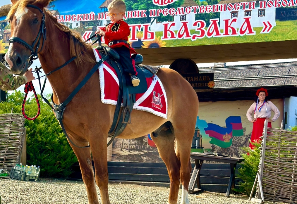 Кони, шашки, казаки, походное жаркое